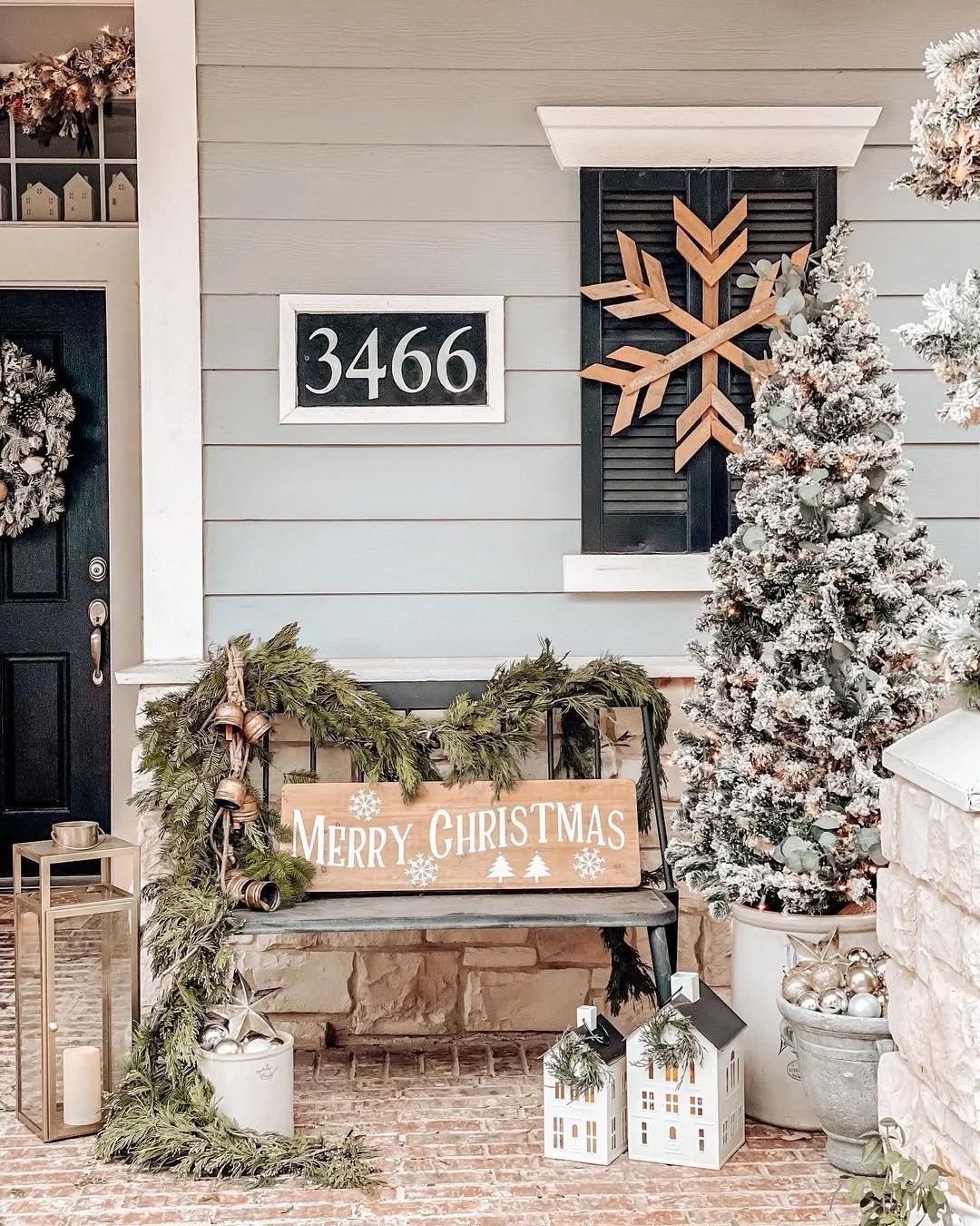 Outdoor Christmas Decorations Ideas Porch