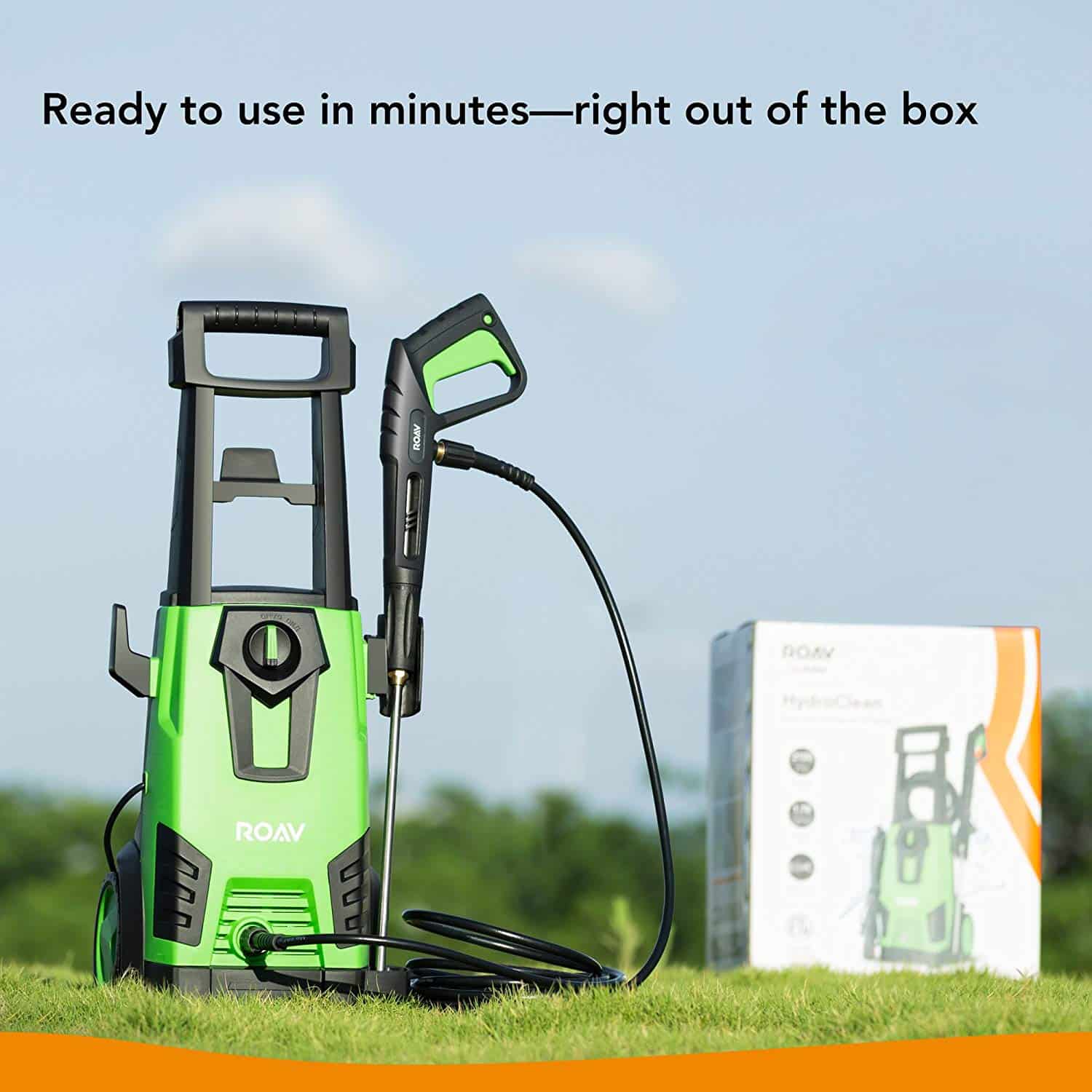 Roav, by Anker, HydroClean Electric Pressure Washer, Power Washer with