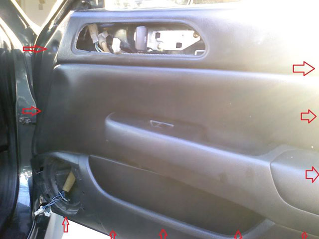 1999 Honda Civic Door Panel Removal