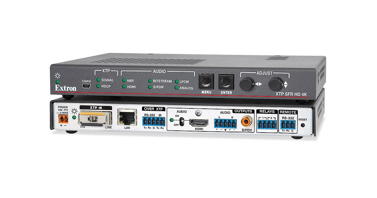 XTP Receivers Extron