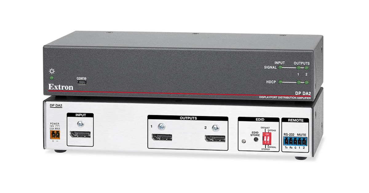 DisplayPort Distribution Amplifiers Extron