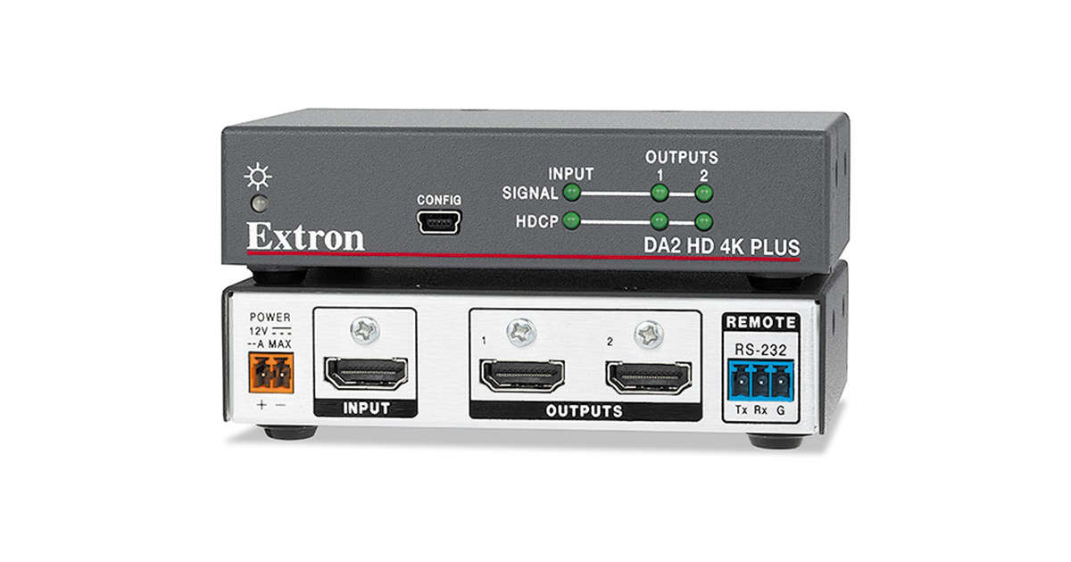 HDMI Distribution Amplifiers Extron