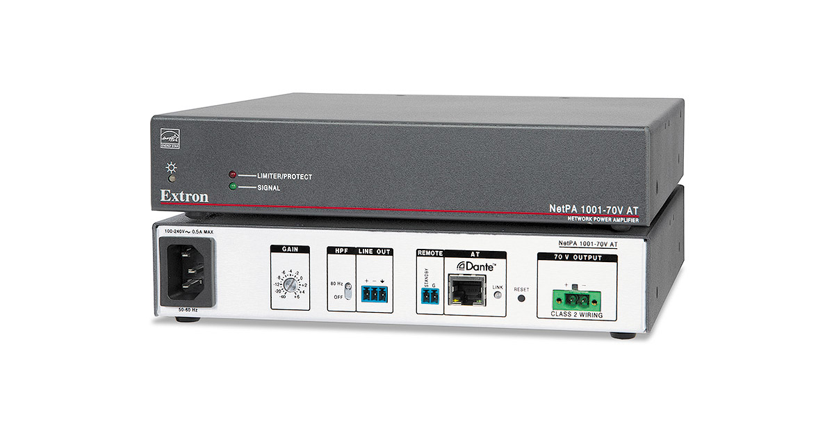 Amplificateurs de puissance réseau Extron