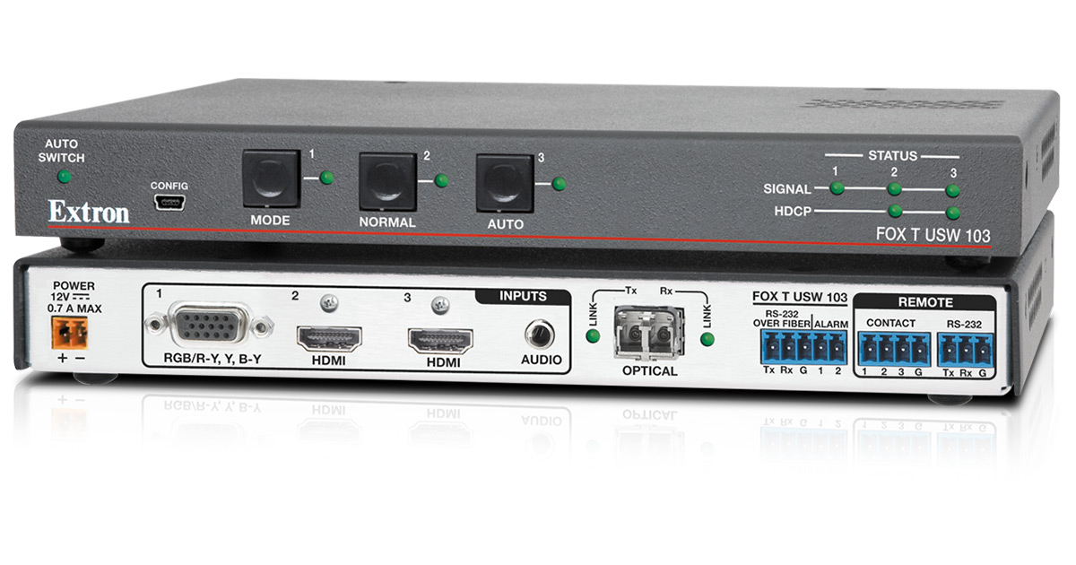 Fiber Optic Extenders Extron