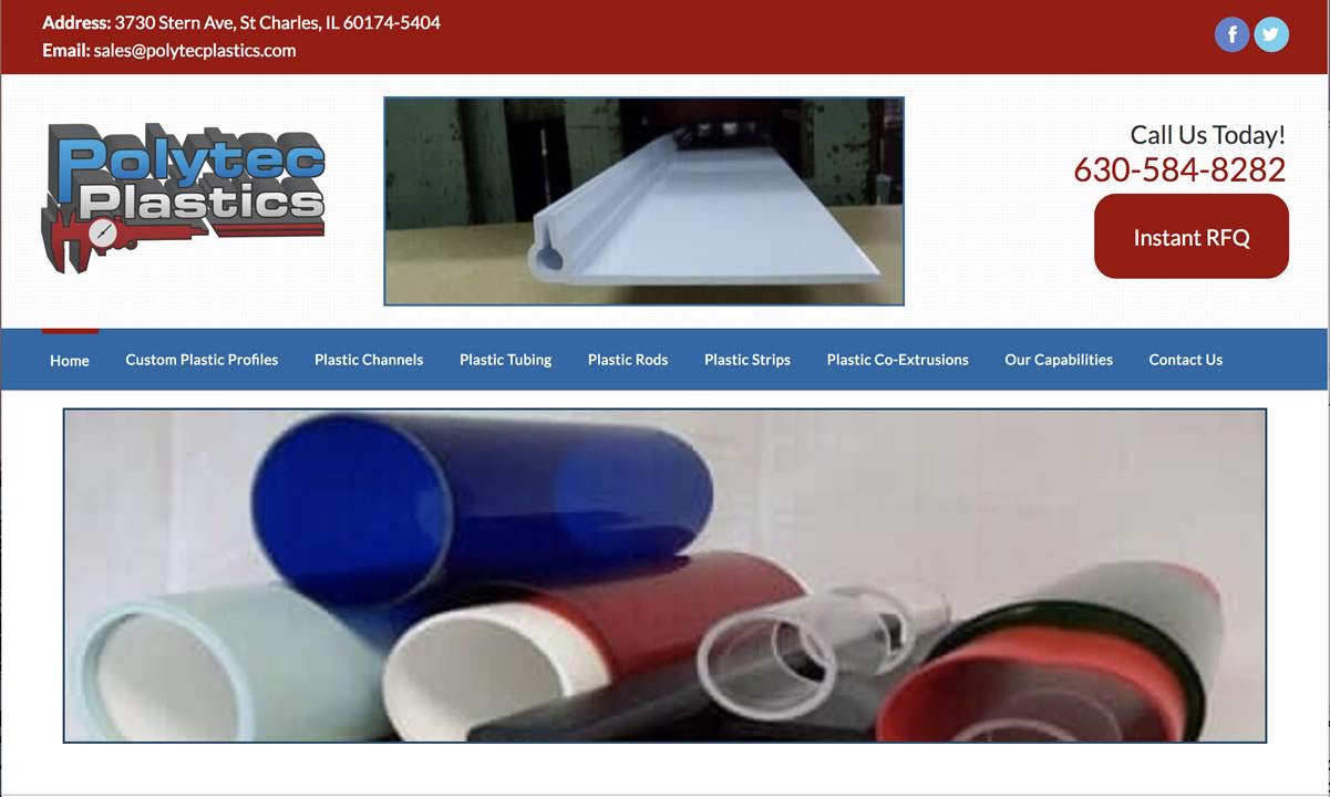 Polytec Plastics, Inc. Extruded Plastic