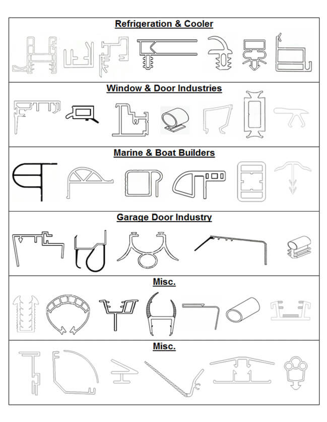 to Extrusion Profiles Inc., Quality Custom Plastic Extrusion