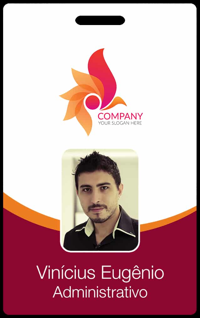 Modelo de Crachá para Download (Grátis) Exxpress Identificações