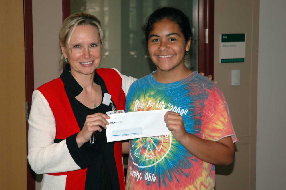 Key Students Support Breast Center At AAMC Eye On Annapolis