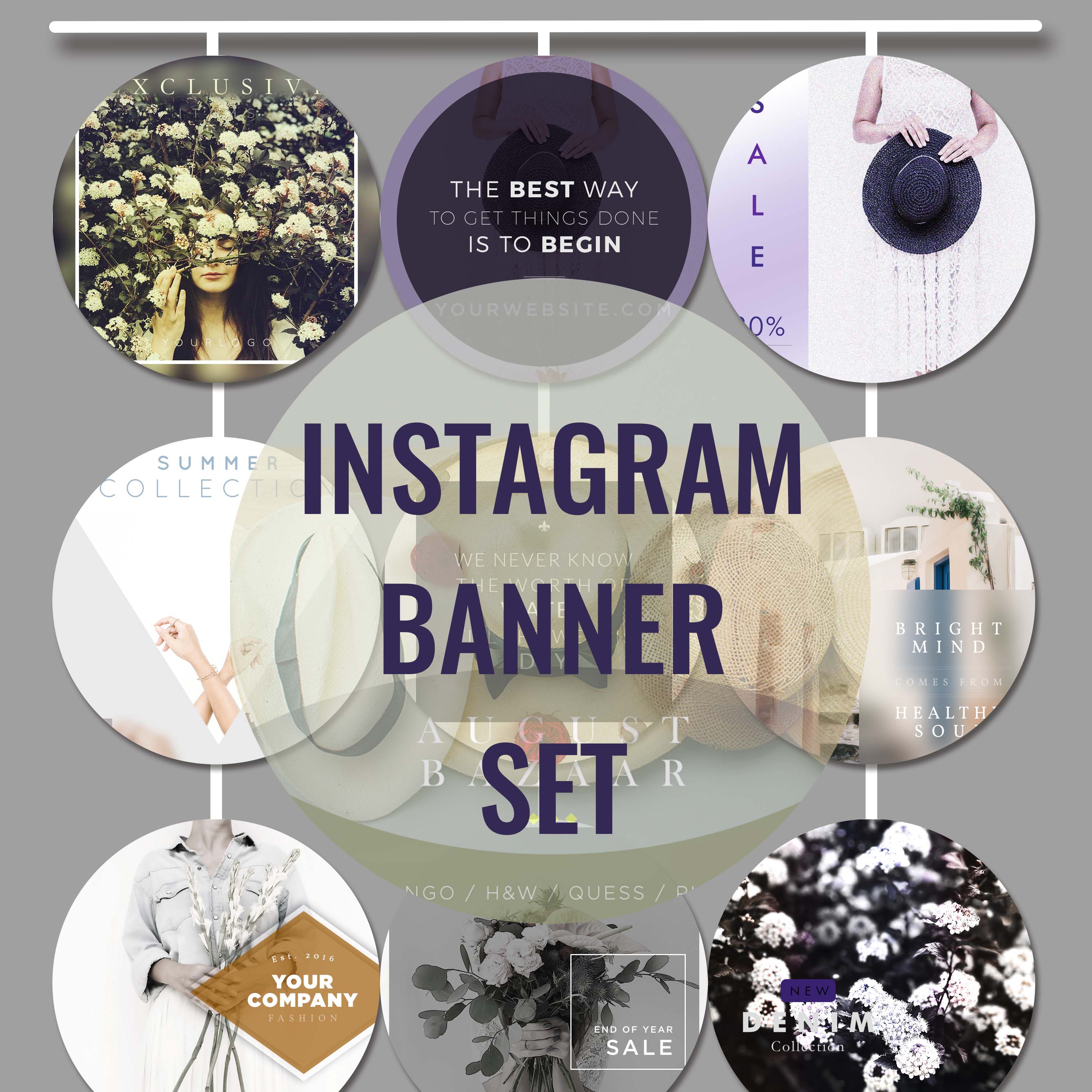 Instagram Banners Collection eyMockup
