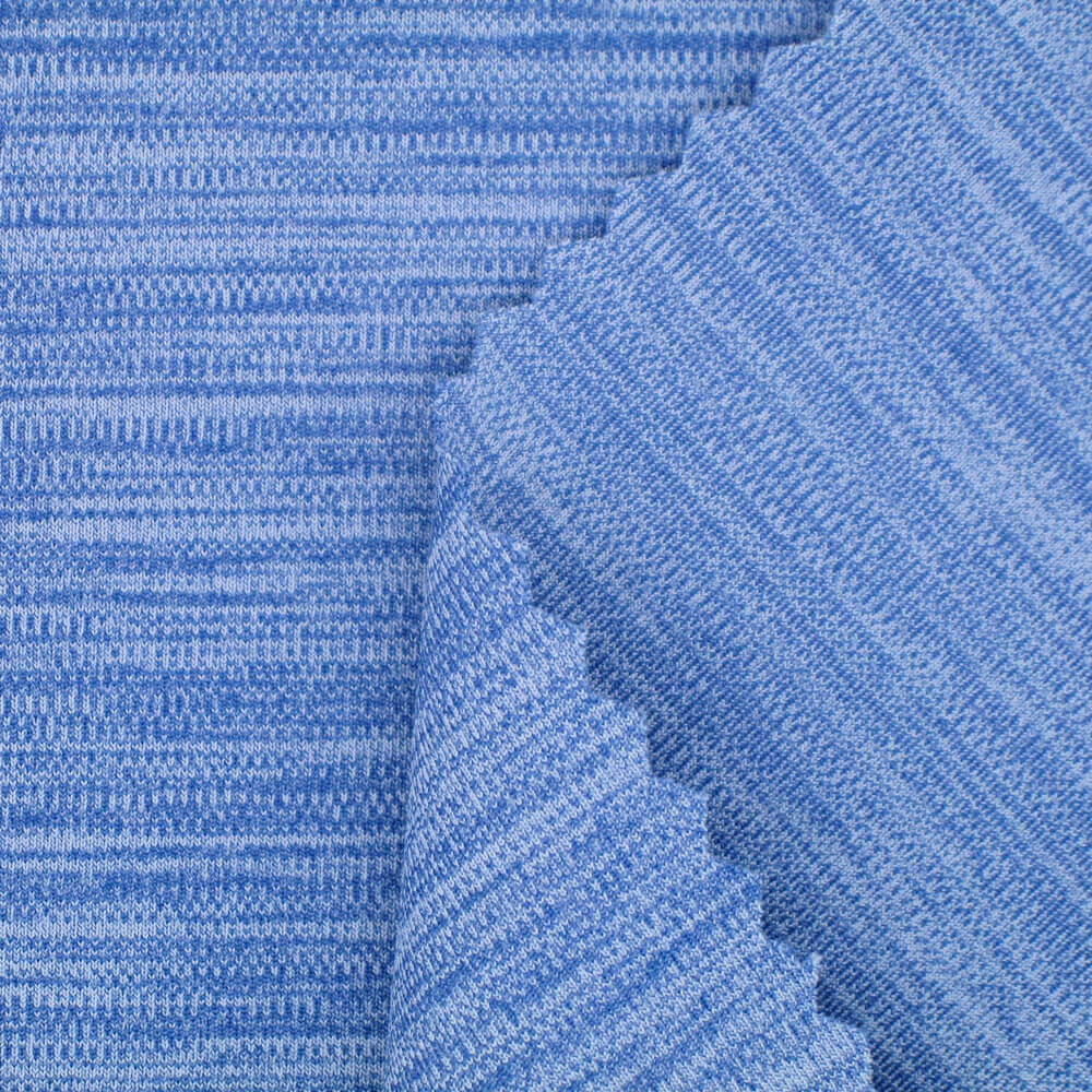 Polyester Nylon Blend Lycra Wicking Melange Fabric｜EYSAN FABRICS