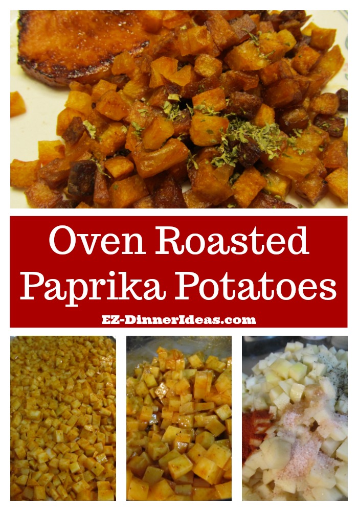 Baked Potato Hash Oven Roasted Paprika Potatoes