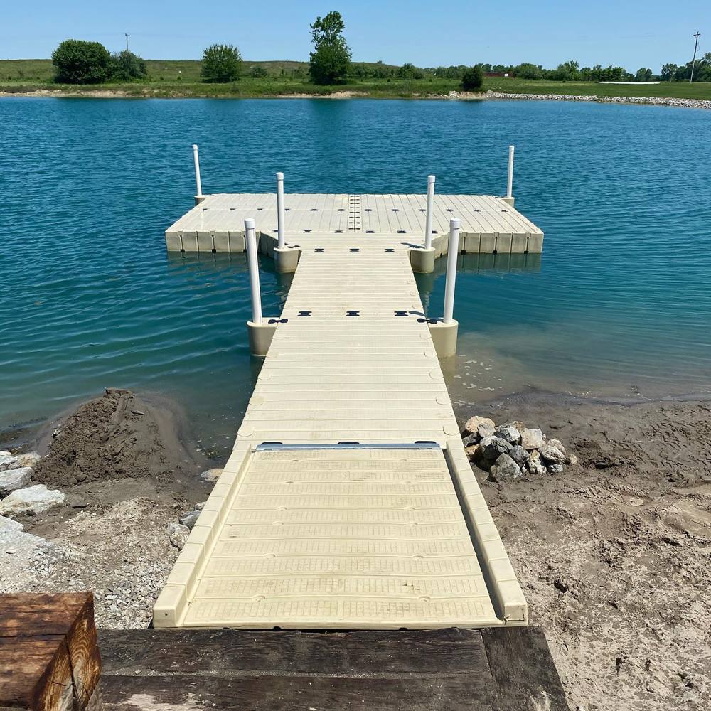 Floating Fishing Platforms and Dock Solutions EZ Dock