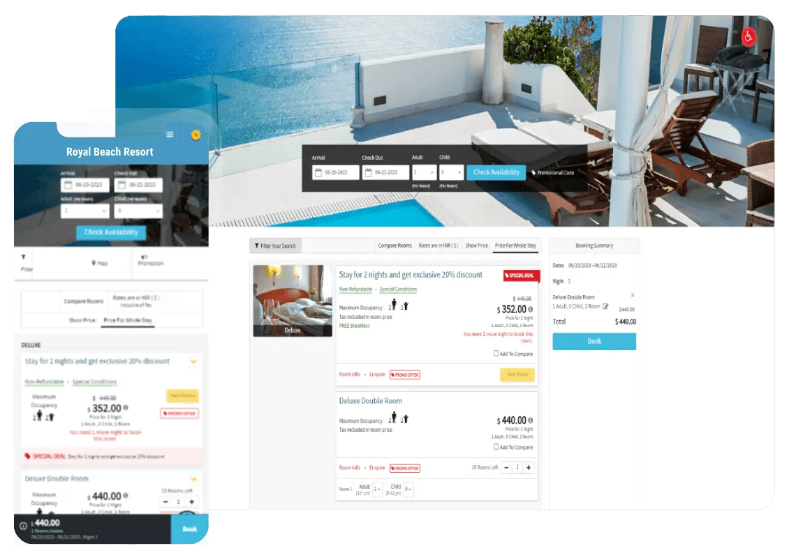 Best Hotel Booking Engine Voted 1 Reservation System By 5K+ Hotels