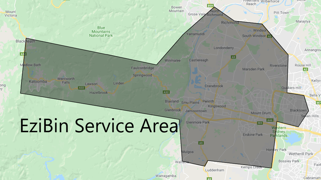 Skip Bin Hire Delivery Areas Ezibin Skips & WalkIns