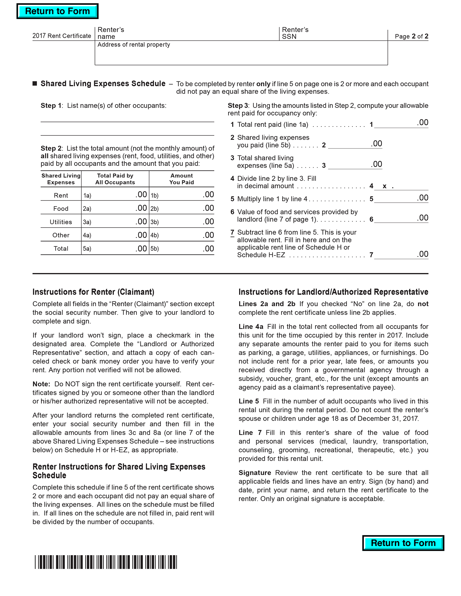 Vermont Landlord Certificate Master of Documents