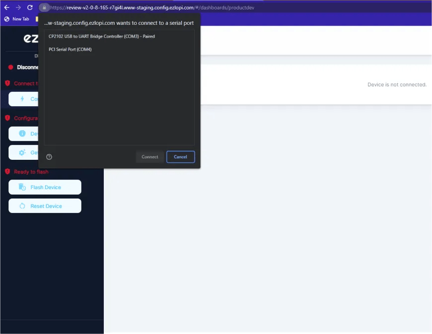 Detect fields using the KY003 Hall effect sensor EzloPi