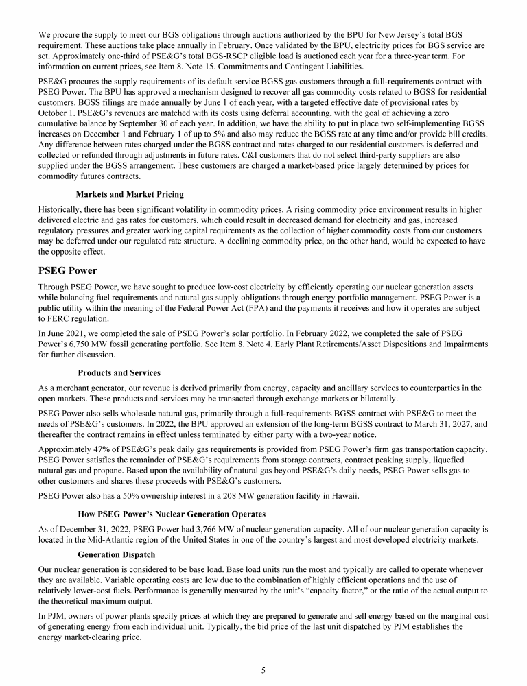 PSEG 2022 Form 10K