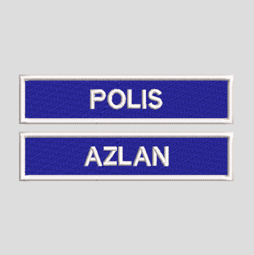 Tag Nama POLIS Ezprint