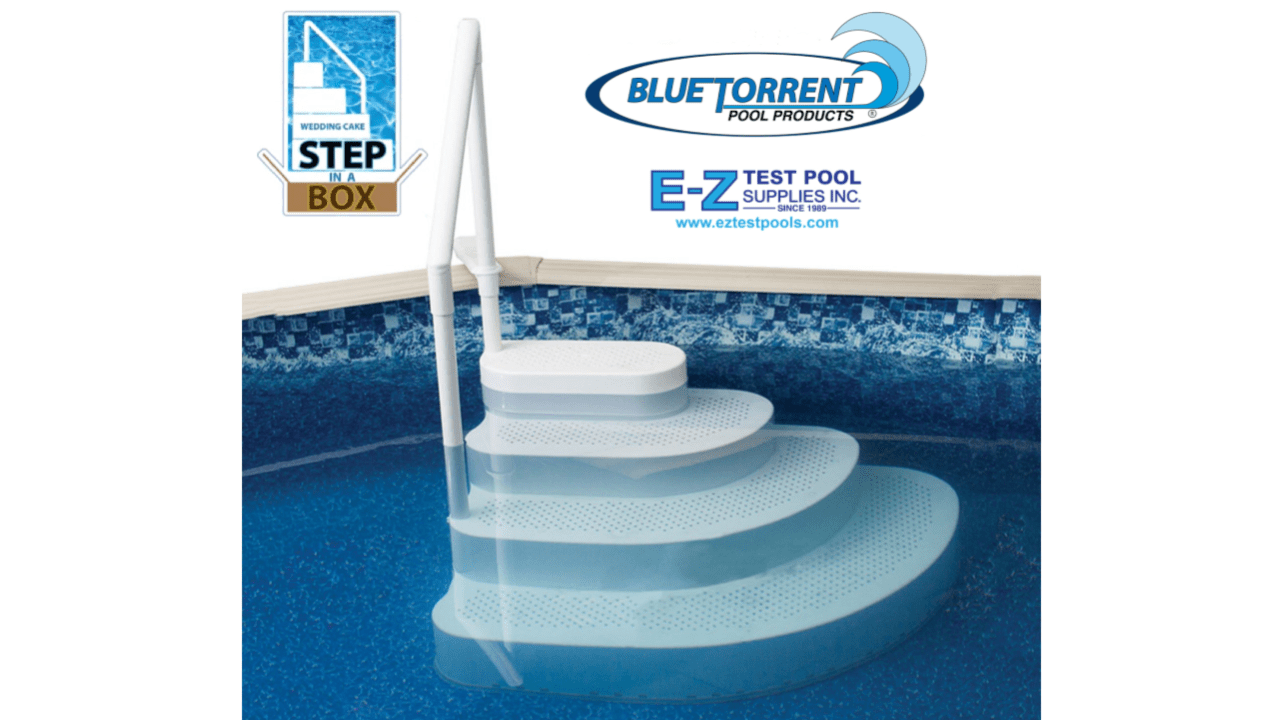 Blue Torrent StepInABox for Swimming Pools EZ Test Pool Supplies