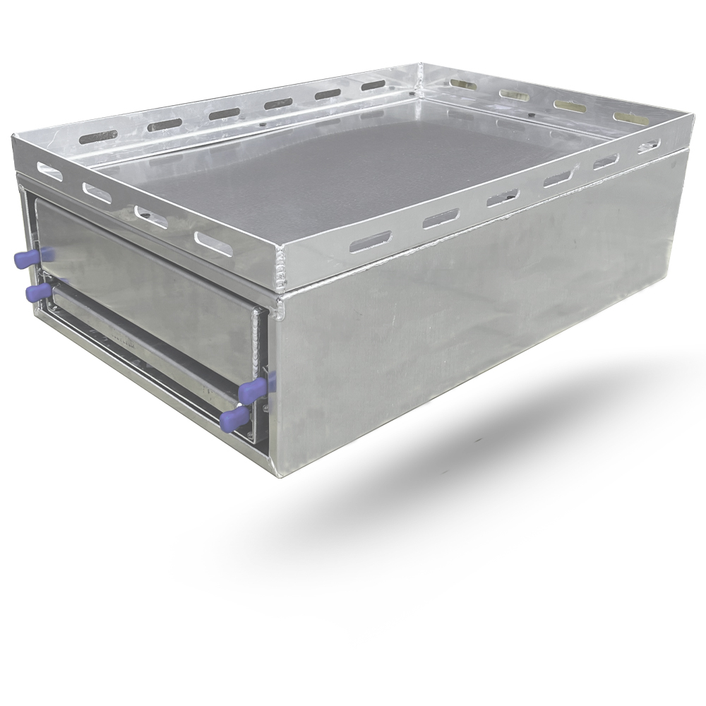 Buy 530mm Wide Aluminium Ute Canopy Slide Drawer / Bench Online
