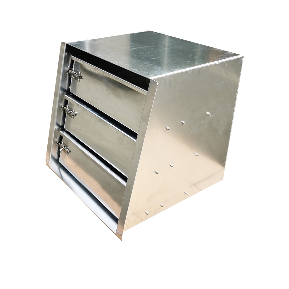 Buy 470mm Wide Aluminium Ute Canopy 3 Drawers Draw Slide Online