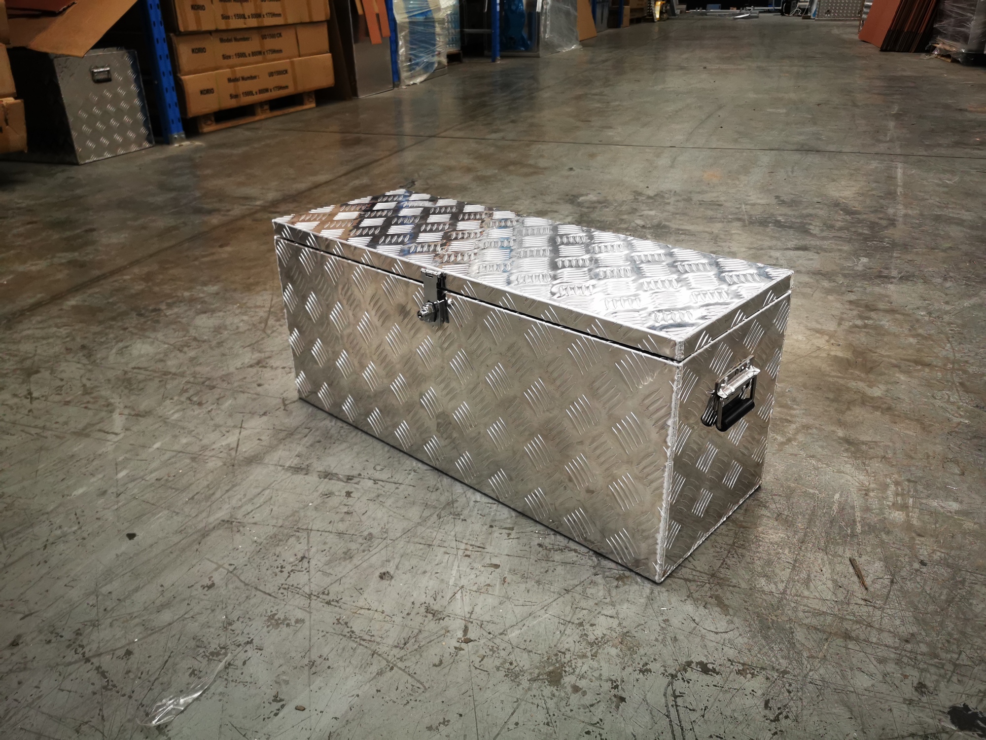 Buy 800x450x350mm Aluminium Top Open Tool Box Online