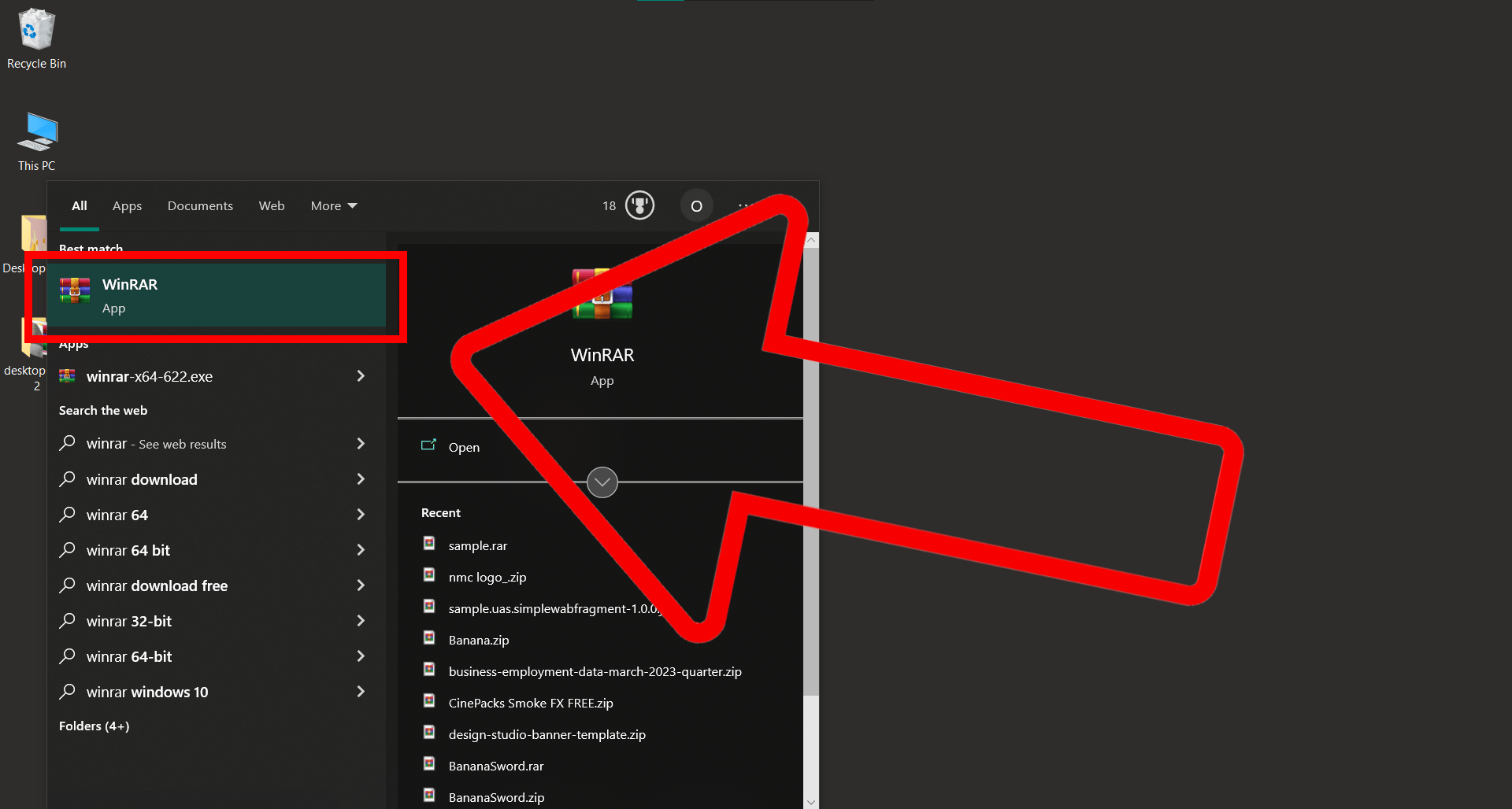 How to Create Multipart (Split) RAR in Windows