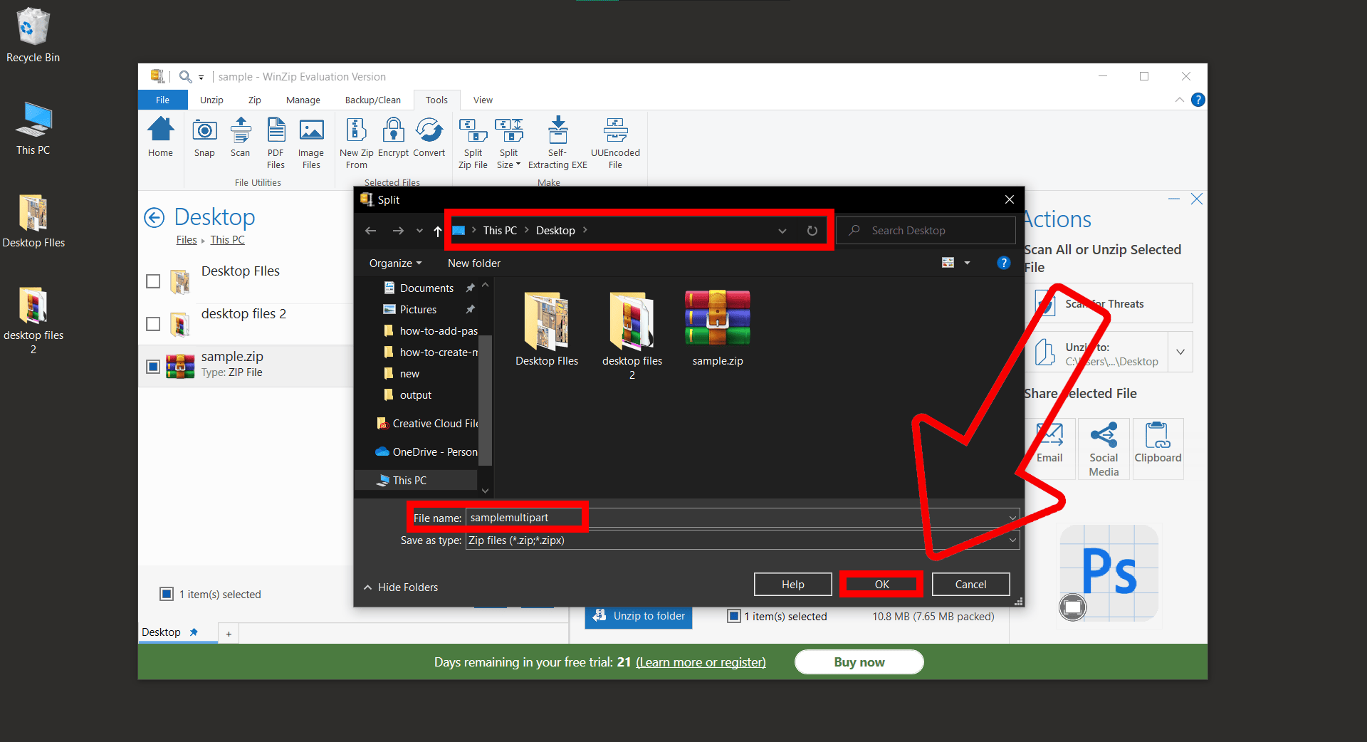 How To Create Multipart ZIP Files in Windows (3 Methods)