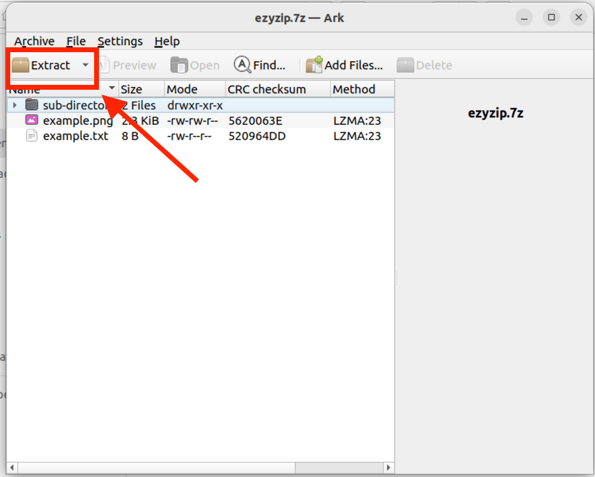 How To Extract 7Z Files in Linux (4 Methods)