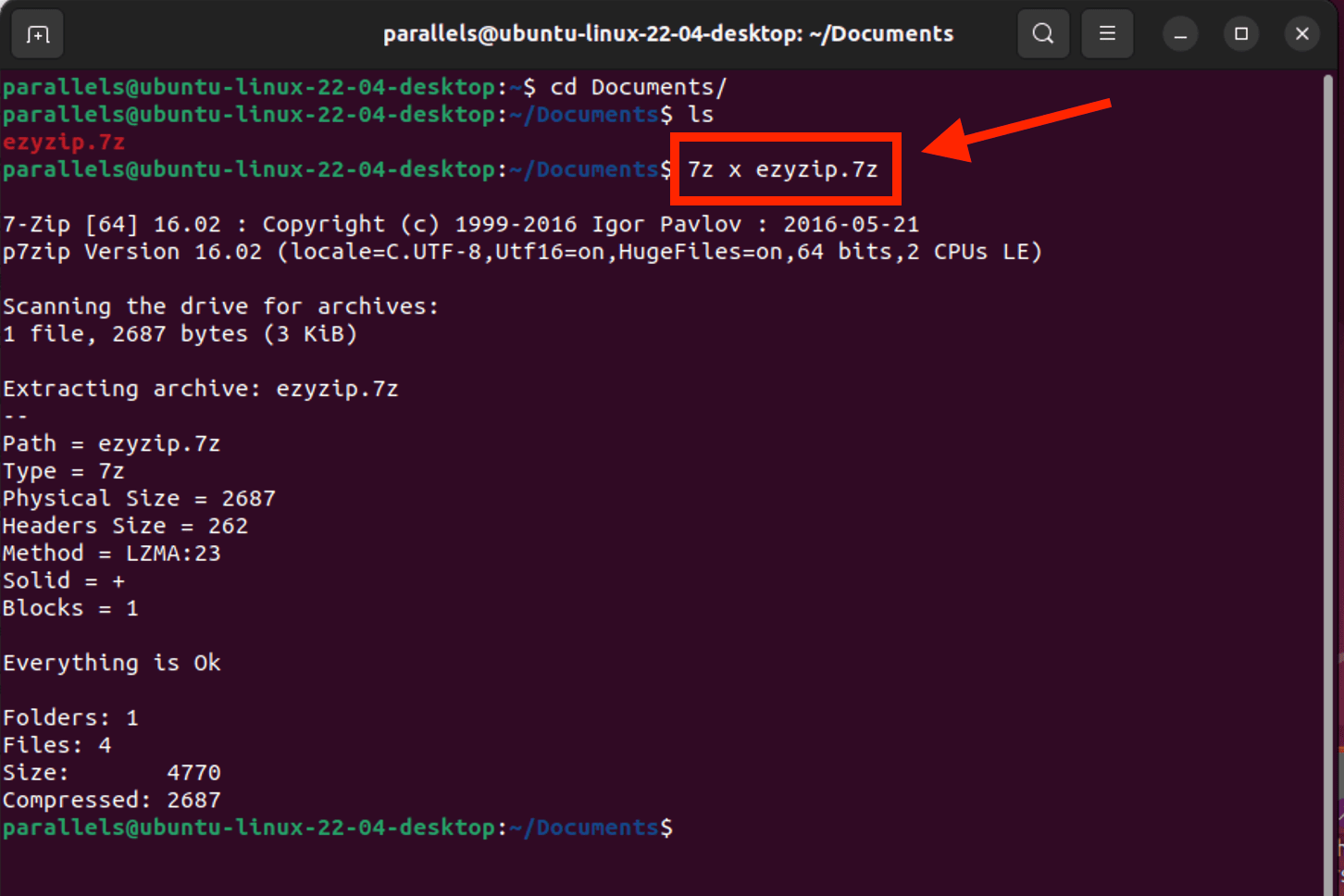 How To Extract 7Z Files in Linux (4 Methods)