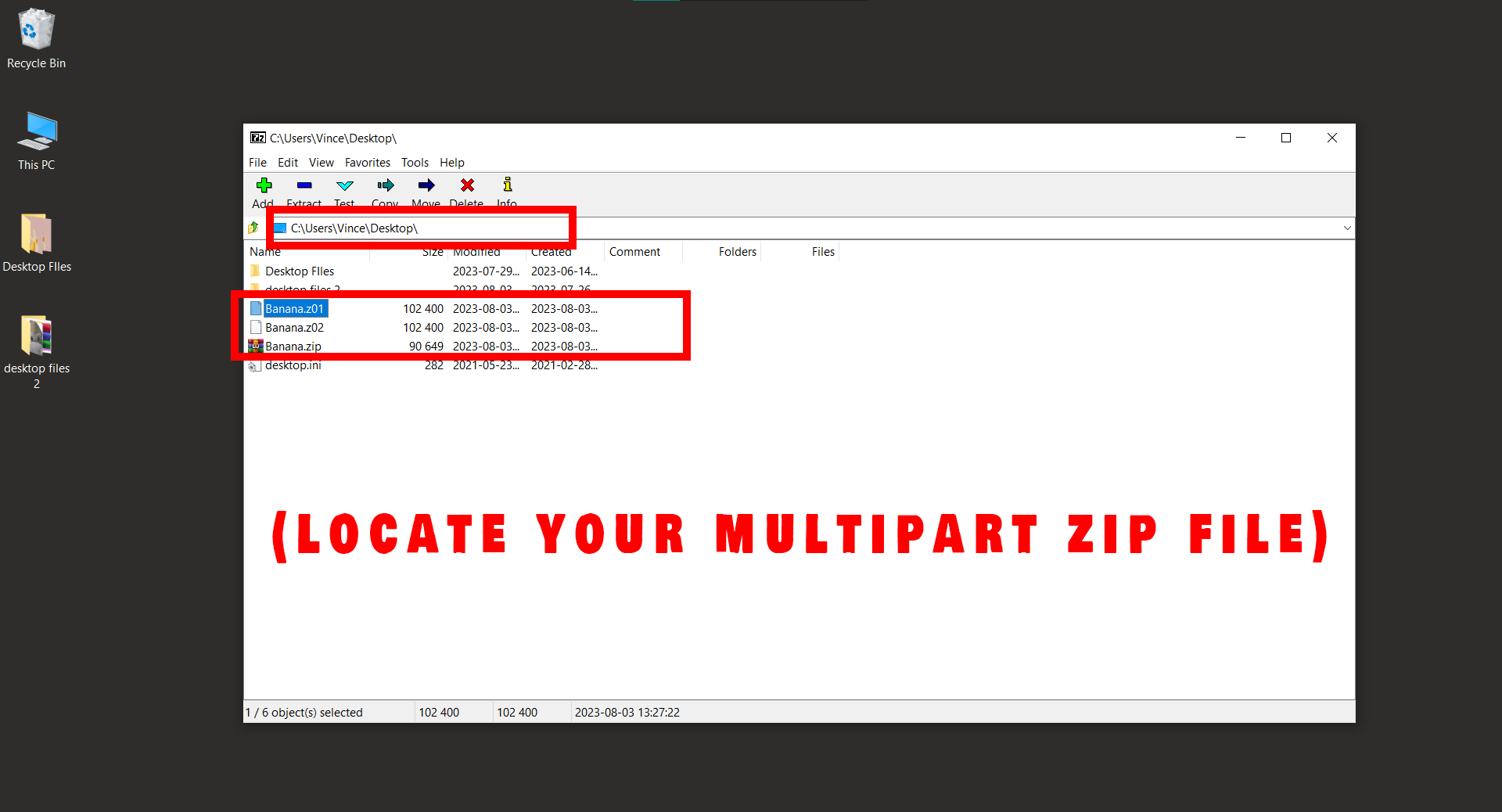 How To Open Multipart ZIP File in Windows (3 Methods)