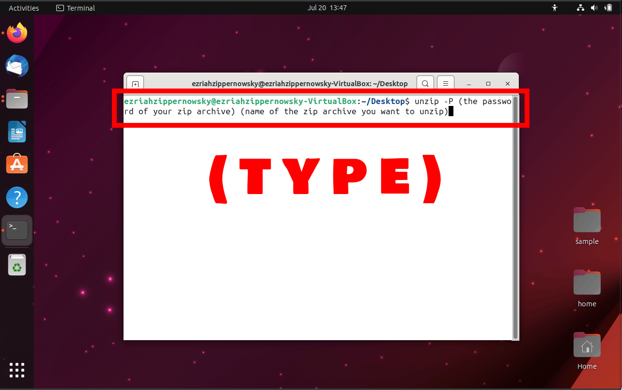 How to Open Password Protected ZIP File on Linux (4 Methods)