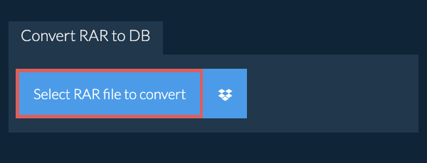 Convert RAR to DB Online. Quick, Secure & FREE! ezyZip