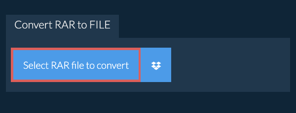 Convert RAR to FILE Online. Quick, Secure & FREE! ezyZip