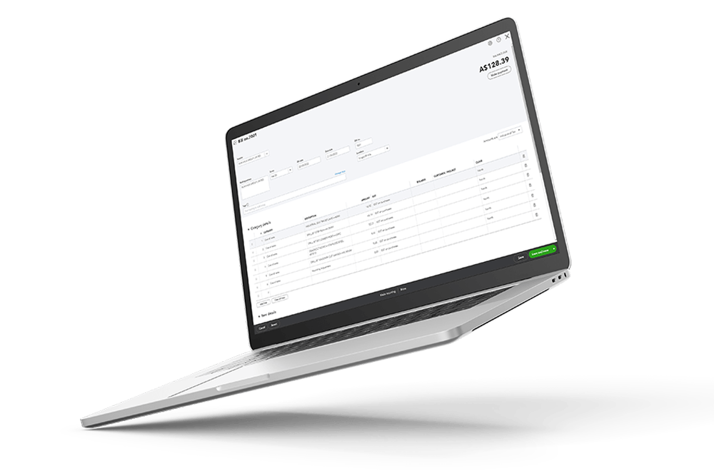 Scan invoices into QuickBooks app for bills, expenses, invoices and