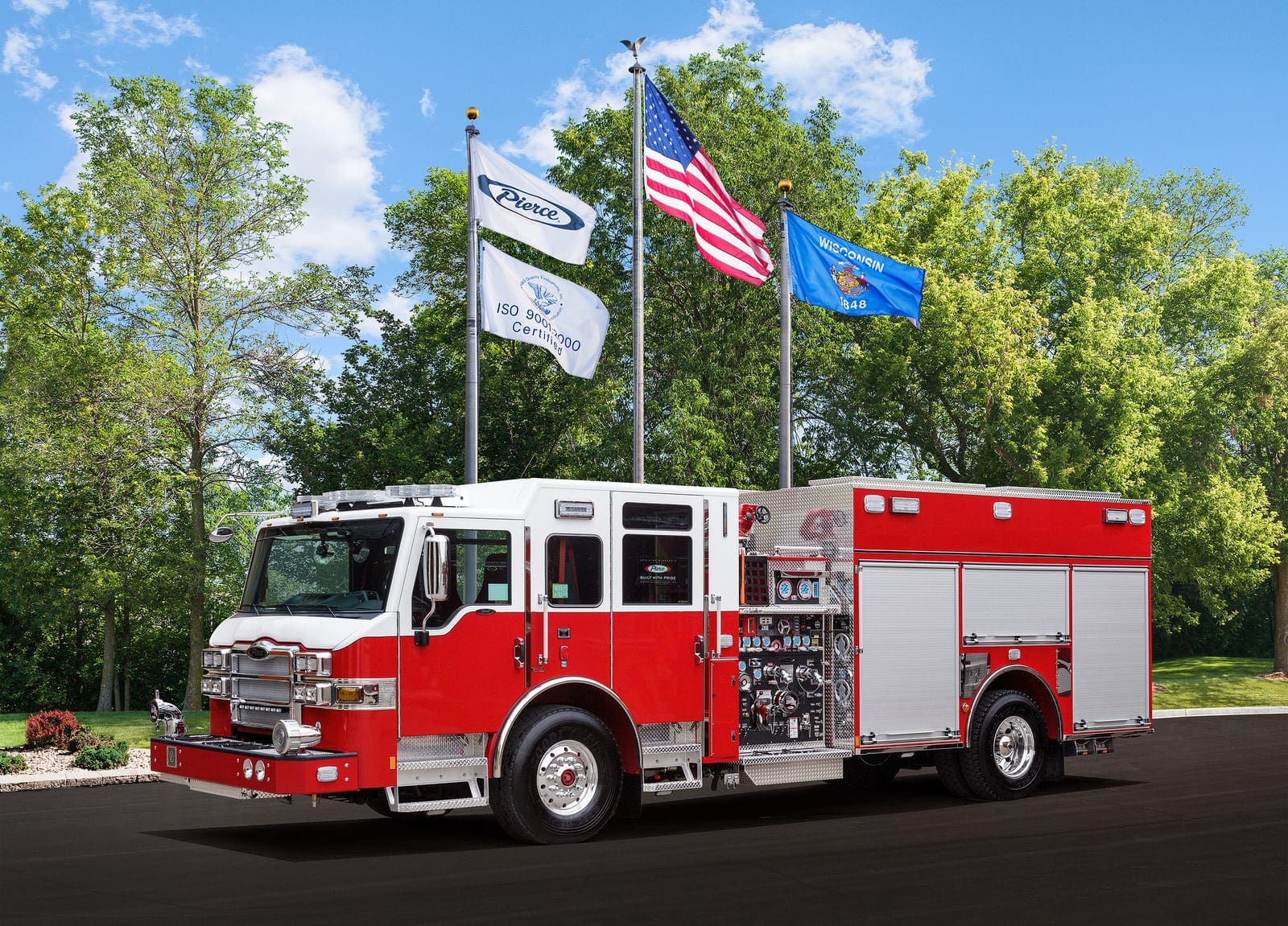 Pierce Fire Truck Impel Pumper delivered to Florence Fire District 1