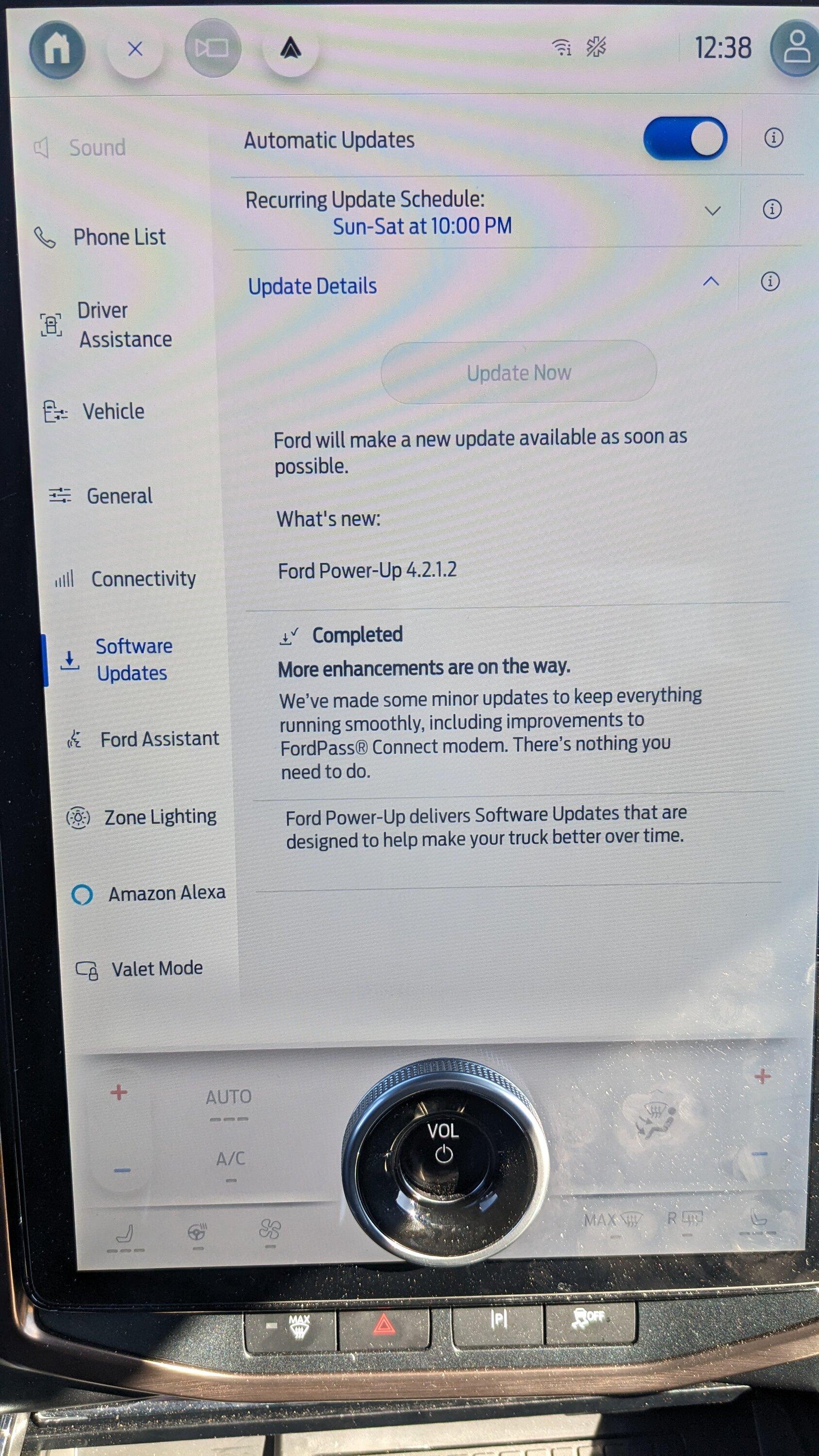 power up software updated last night Ford Lightning Forum For F150