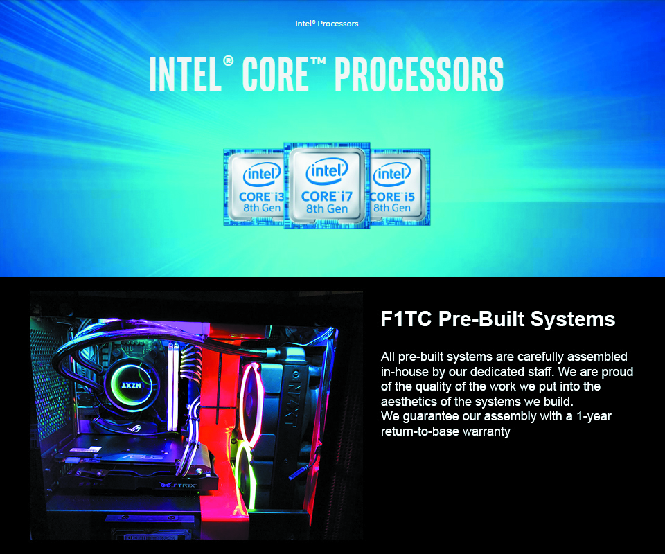 Intel Business System – Core i4 10400 2.9GHz. – F 1Tech Computers
