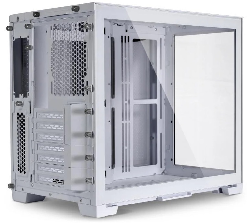 Lian Li PCO11 Dynamic Tempered Glass Mini Tower Case Snow Edition