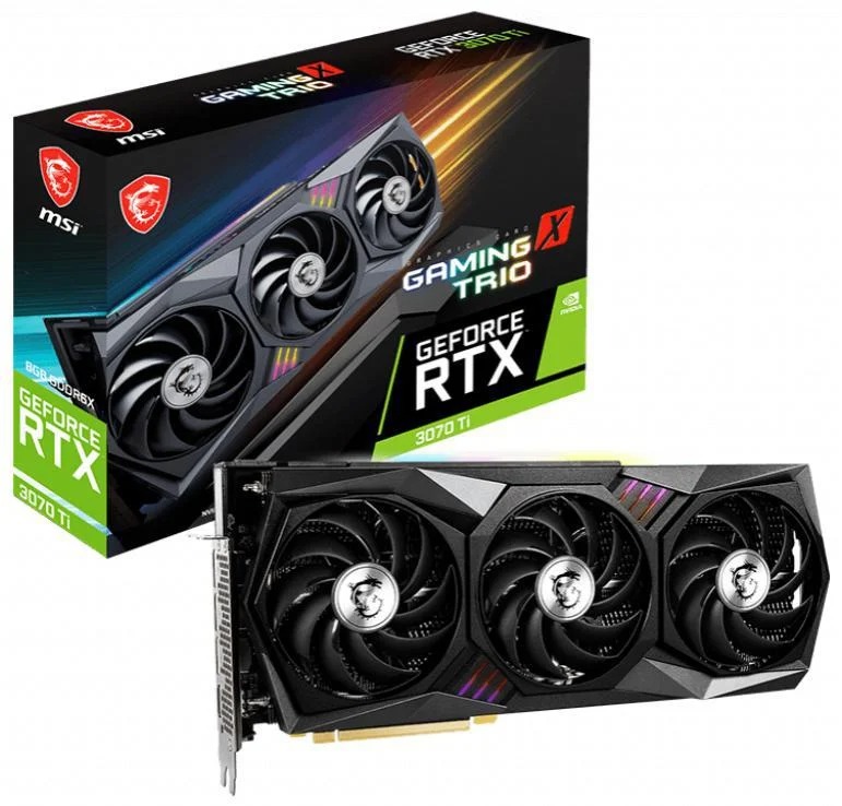 MSI RTX 3070Ti Gaming X Trio 8G F 1Tech Computers