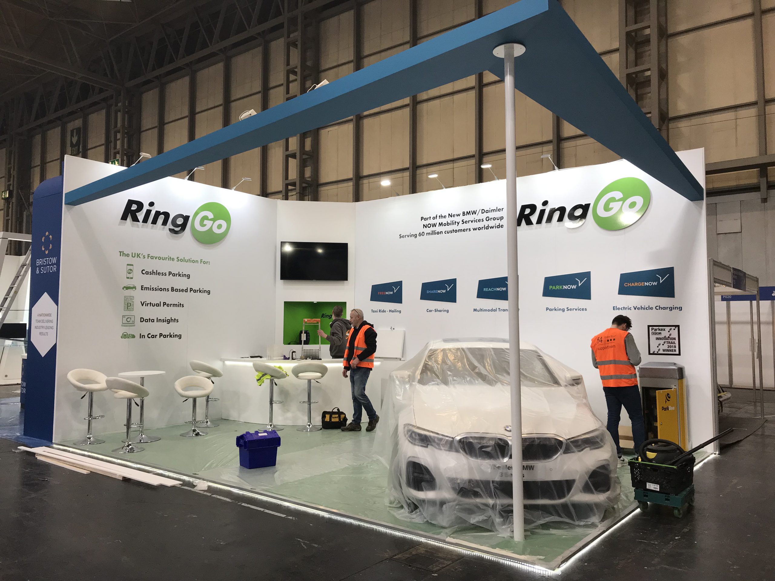 Bespoke exhibition design & build Force Four Creative