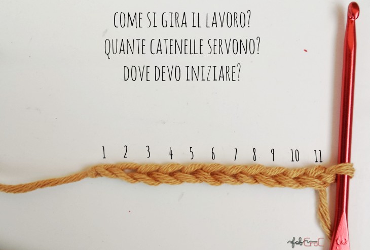 Tutorial Uncinetto: Come Si Gira Il Lavoro E Quante Catenelle Servono - Fabcroc 494_x_730_jpg
