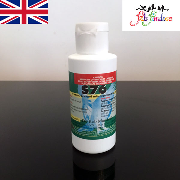 Dr Rob Marshall's S76 In Water Bird Mites Air Sac Mite Red Mites Lice