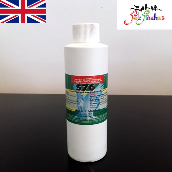 Dr Rob Marshall's S76 In Water Bird Mites Air Sac Mite Red Mites Lice