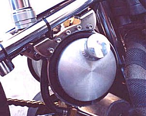 Round Oil Tank Mounts for Moon Oil Tanks - Deluxe - Fab Kevin - Real