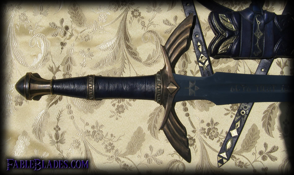 Blade of Evil's Bane Link's Master Sword by Fable Blades Custom Functional Swords