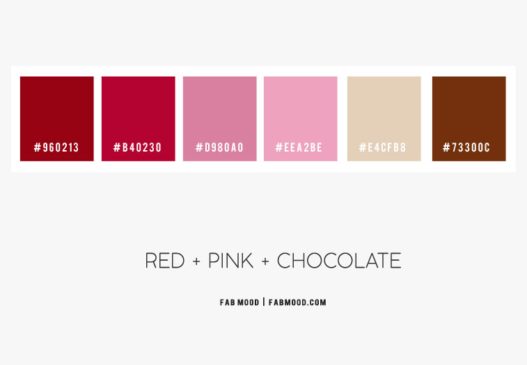 Red And Pink Color Combo Love Inspiration