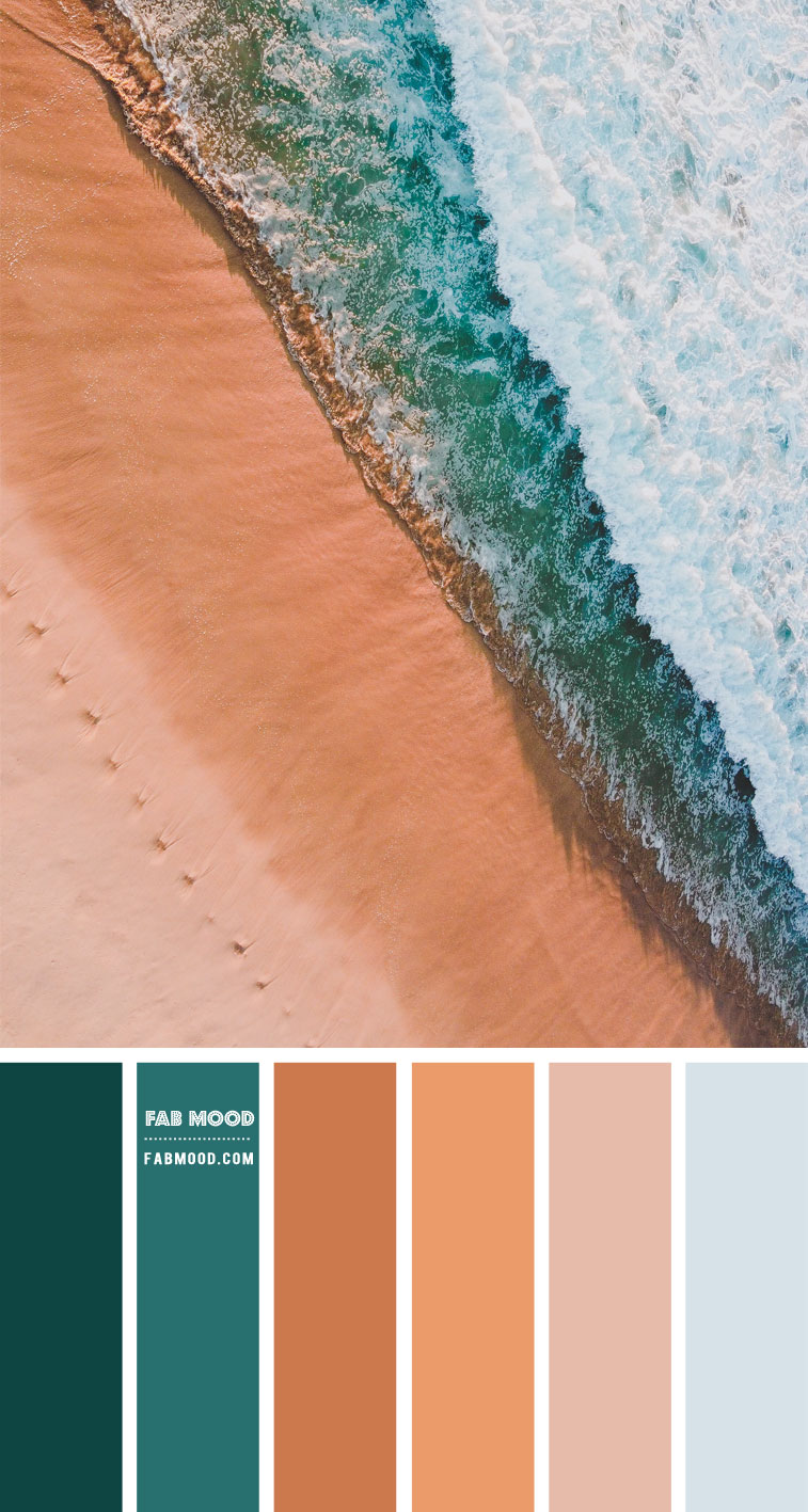 Sand and Green Sea Colour Palette 111 1 Fab Mood Wedding Color