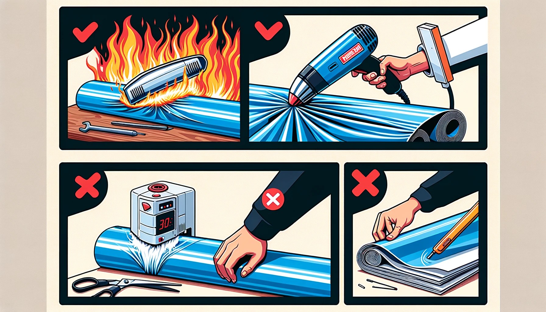 2 Methods To Remove Wrinkles For Your Vinyl Banner Fabric King Displays