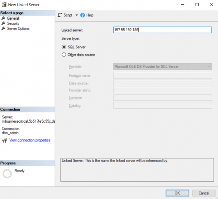 Managed Instance (10) Consigo criar Linked Server? Fabricio Lima